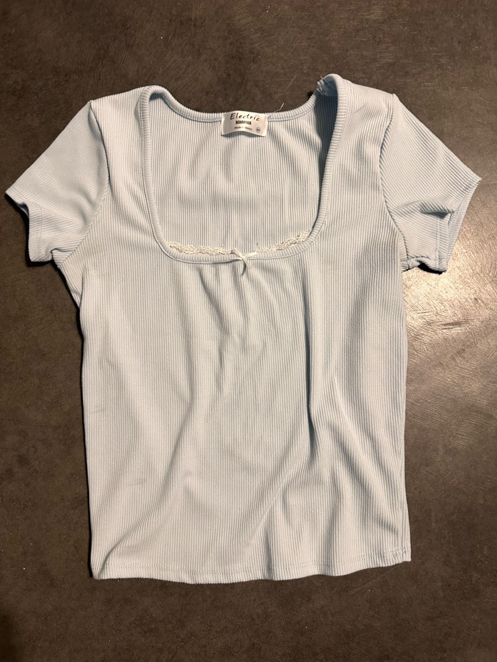 Women's/Juniors XS Top Light Blue
